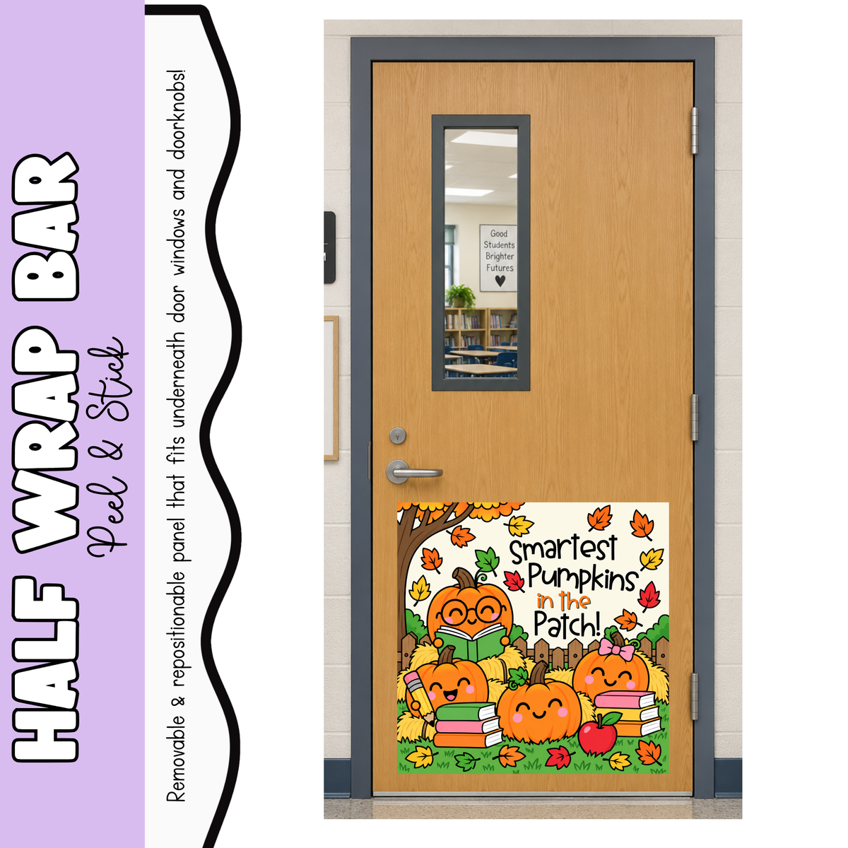 Smartest Pumpkins Half Wrap