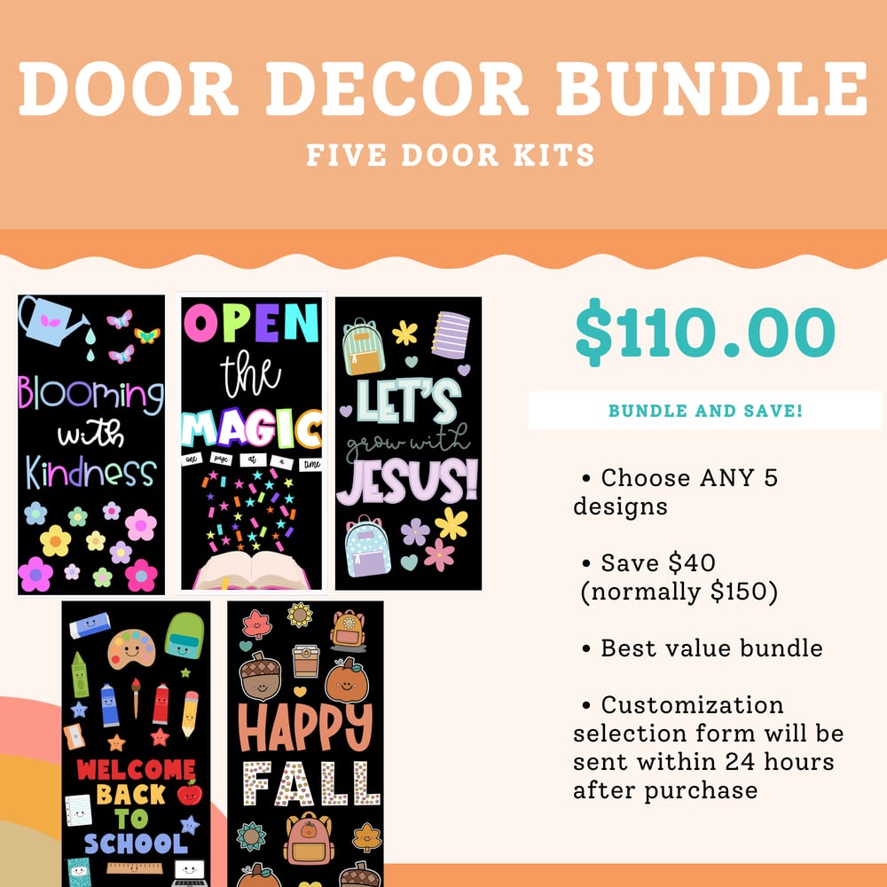 Five Door DECAL Bundle