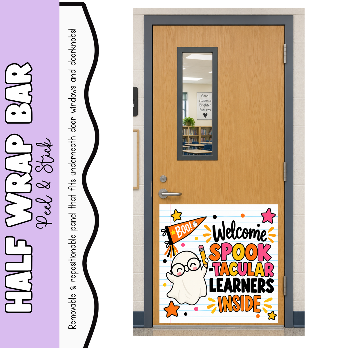 Welcome Spooktacular Learners Half Wrap