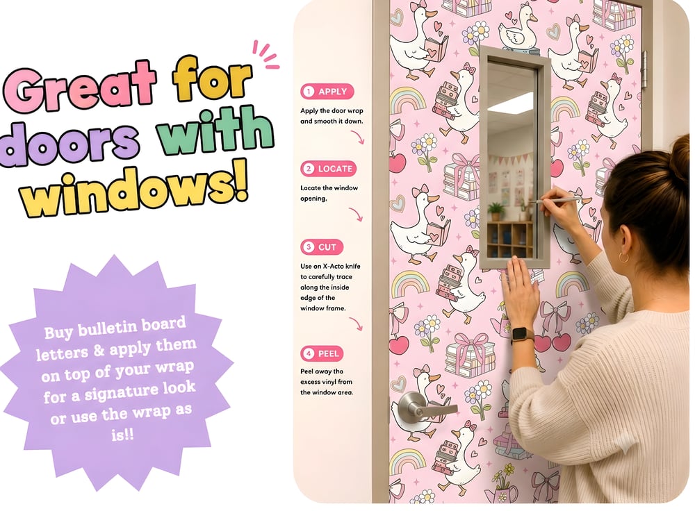 Silly Goose Door Pattern