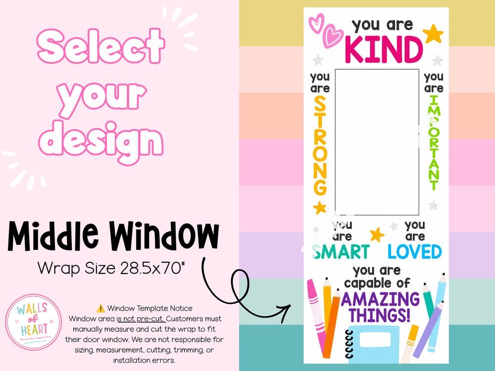** Window Friendly - Capable of Amazing Things