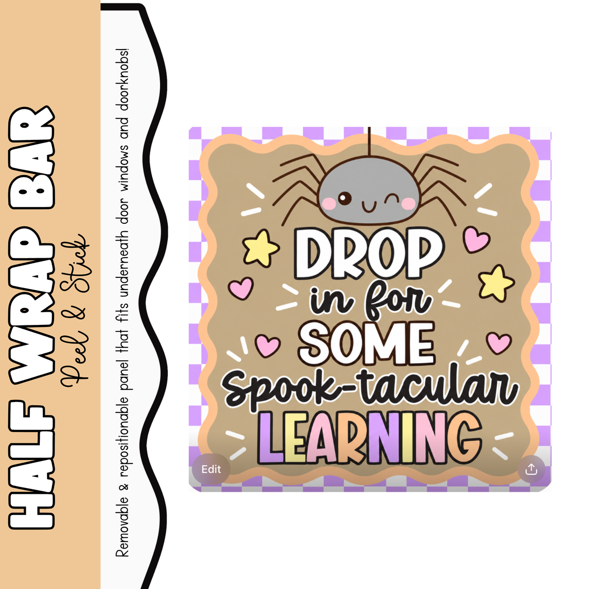Drop into Learning Half Wrap