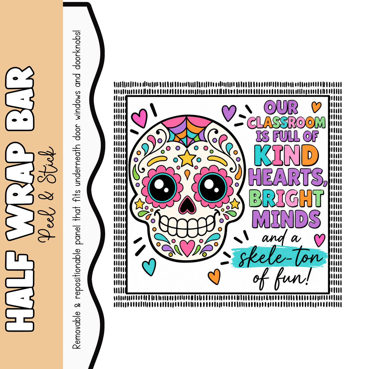 Kind Skeleton Half Wrap