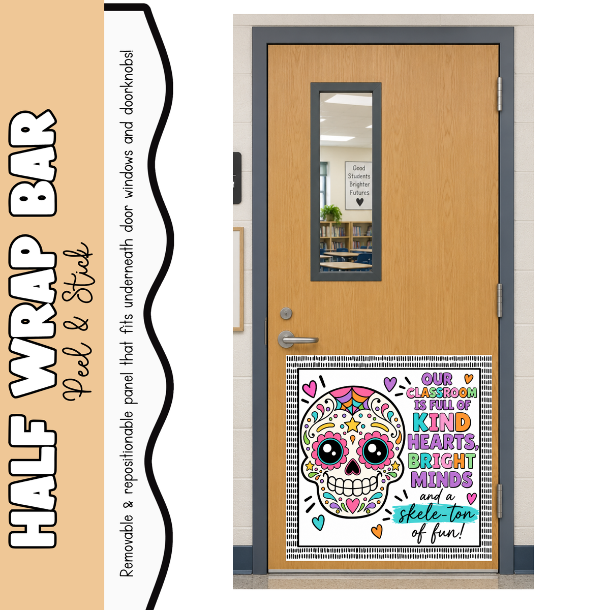 Kind Skeleton Half Wrap