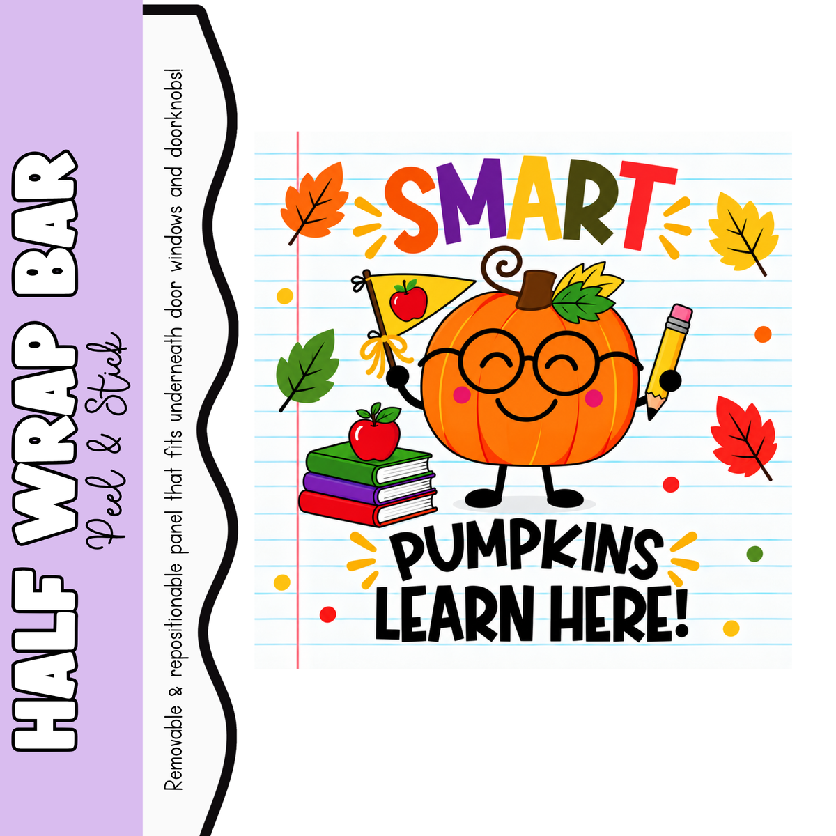 Smart Pumpkin Half Wrap