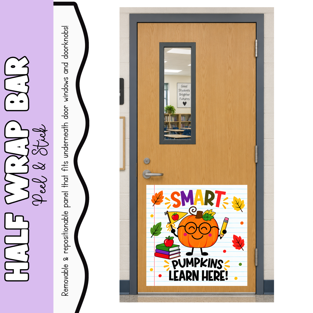 Smart Pumpkin Half Wrap