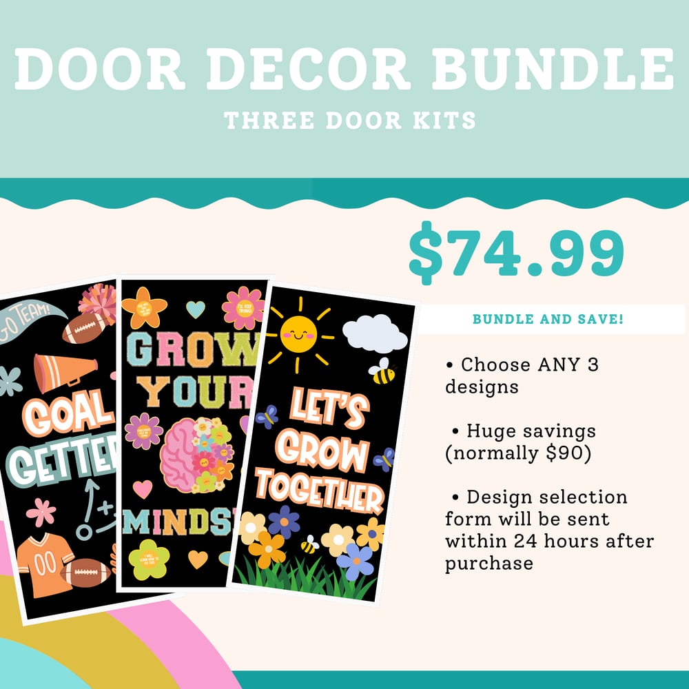 Three Door DECAL Bundle