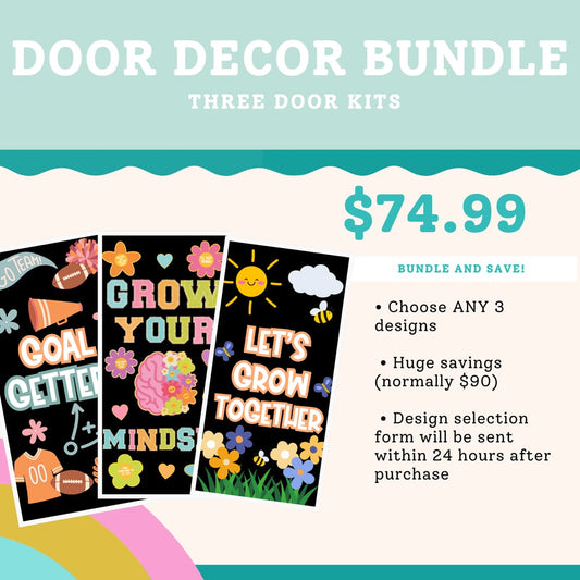 Three Door DECAL Bundle