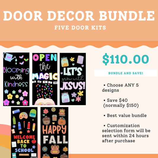Five Door DECAL Bundle