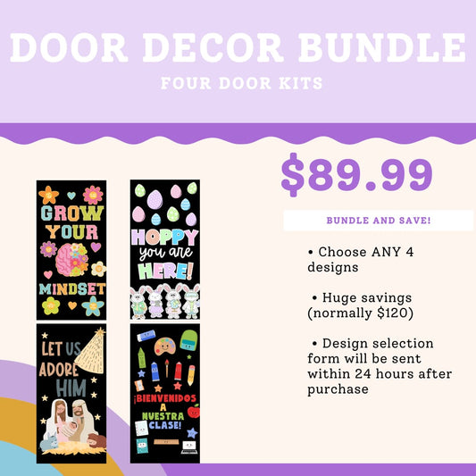 Four Door DECAL Bundle