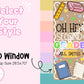 **Window Friendly- Oh Hey! Door Wrap