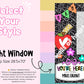 **Window Friendly! Happy Composition