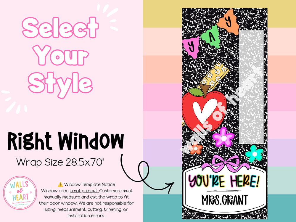 **Window Friendly! Happy Composition