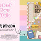 **Window Friendly- Oh Hey! Door Wrap