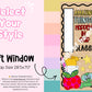 **Window Friendly! Amazing Things Happen in Our Classroom