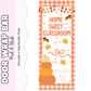 Home Sweet Classroom Fall