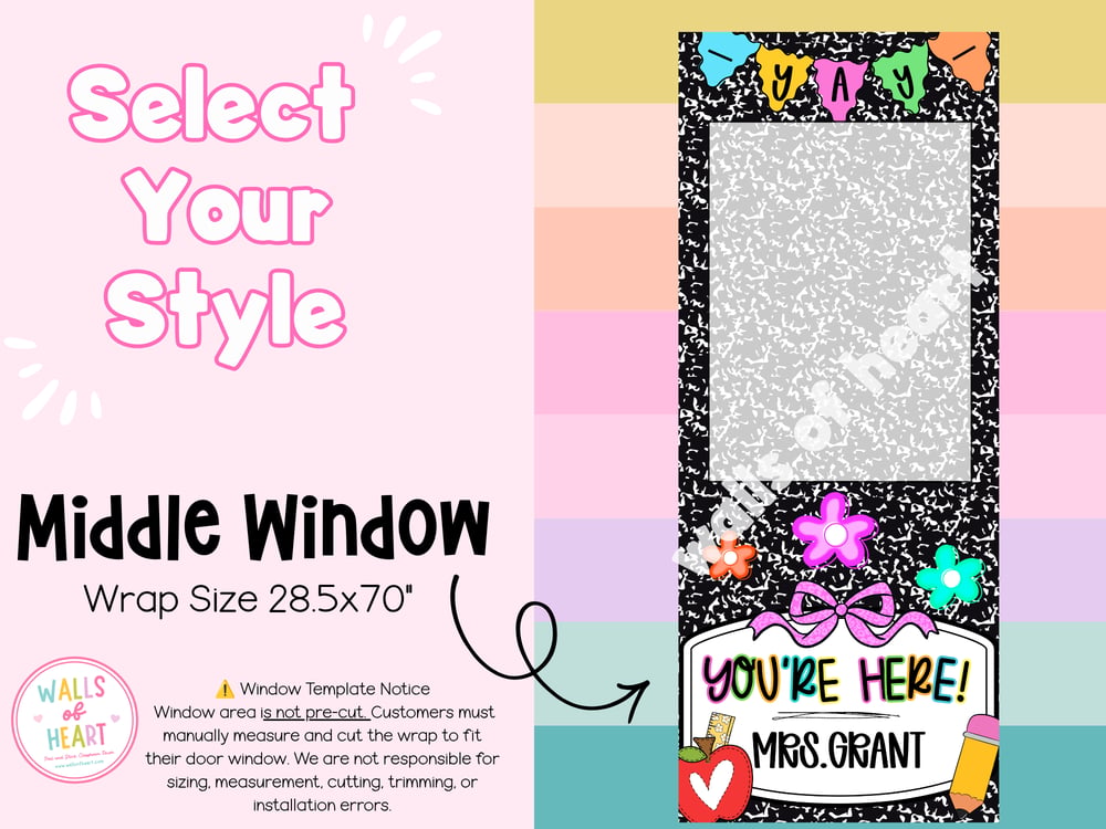 **Window Friendly! Happy Composition