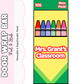 **Window Friendly! Crayon Peel & Stick Door Wrap