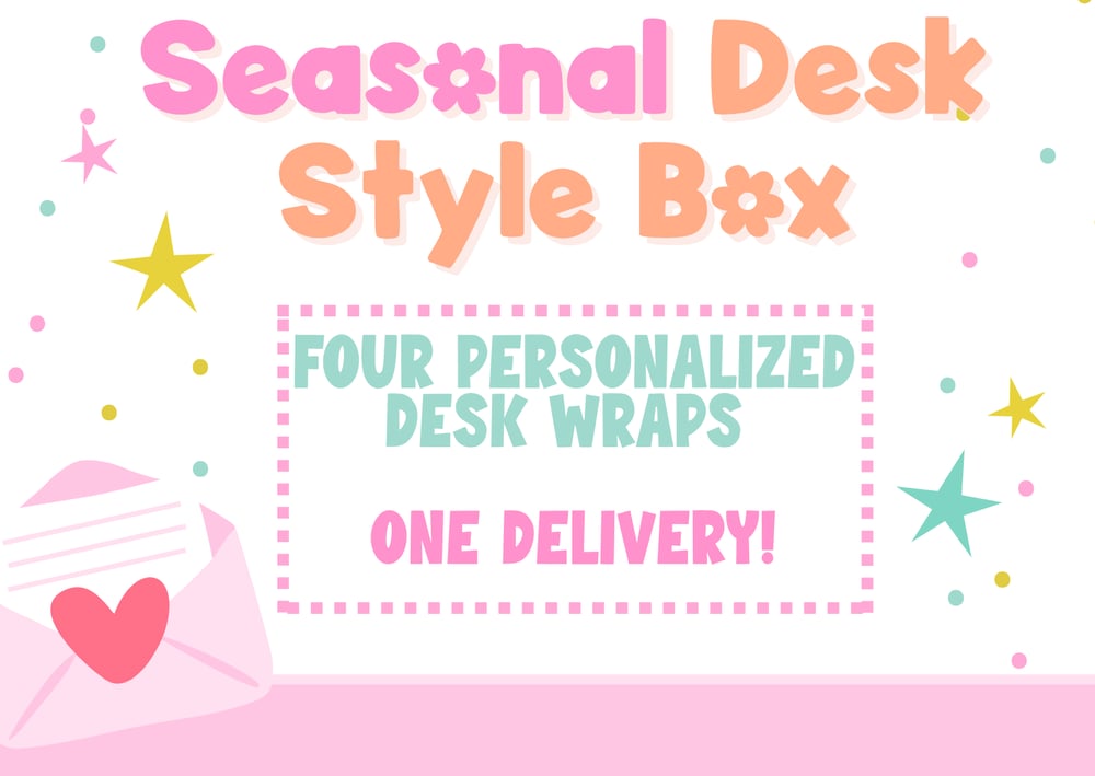 Seasonal Desk Style Box