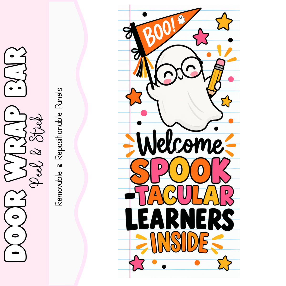 Spooktacular Learners Door Wrap