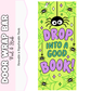 Drop Into a Good Book Door Wrap