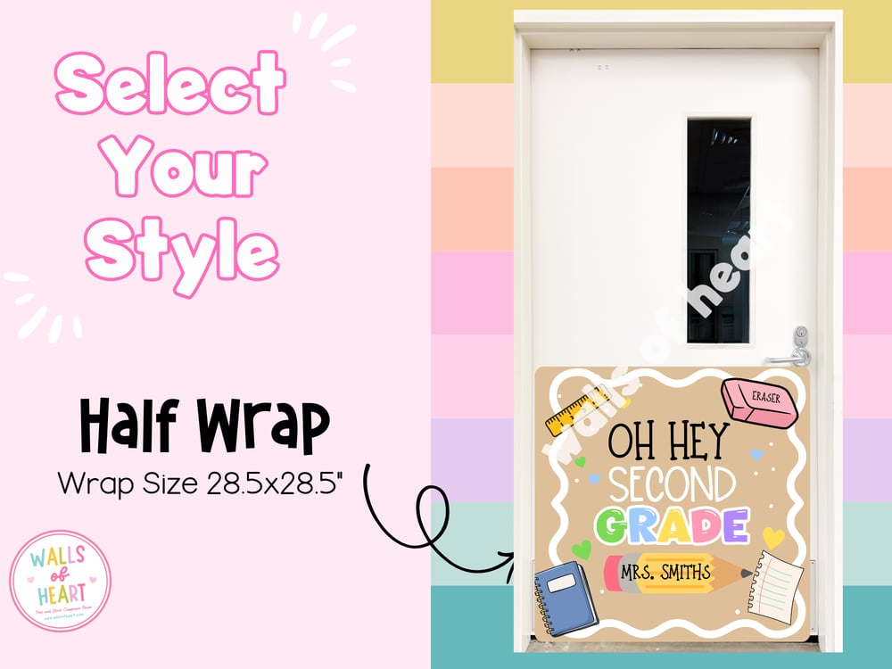 **Window Friendly- Oh Hey! Door Wrap