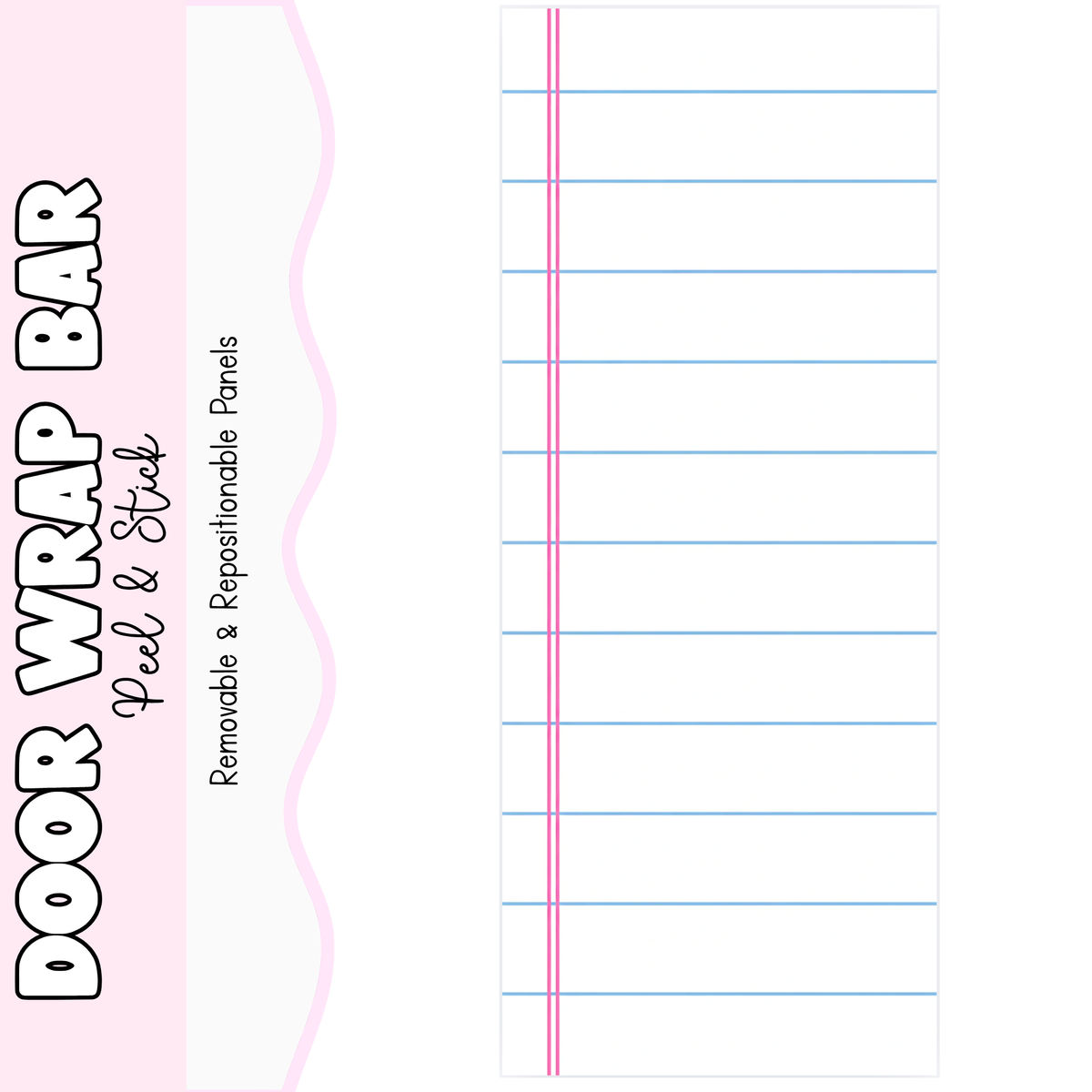 Loose Leaf Door Pattern