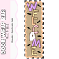 Ghostly Welcome Door Wrap