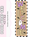 Ghostly Welcome Door Wrap