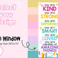 ** Window Friendly - Capable of Amazing Things