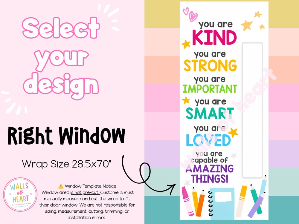 ** Window Friendly - Capable of Amazing Things