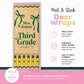 **Window Friendly! Pencil Dreams Door Wrap