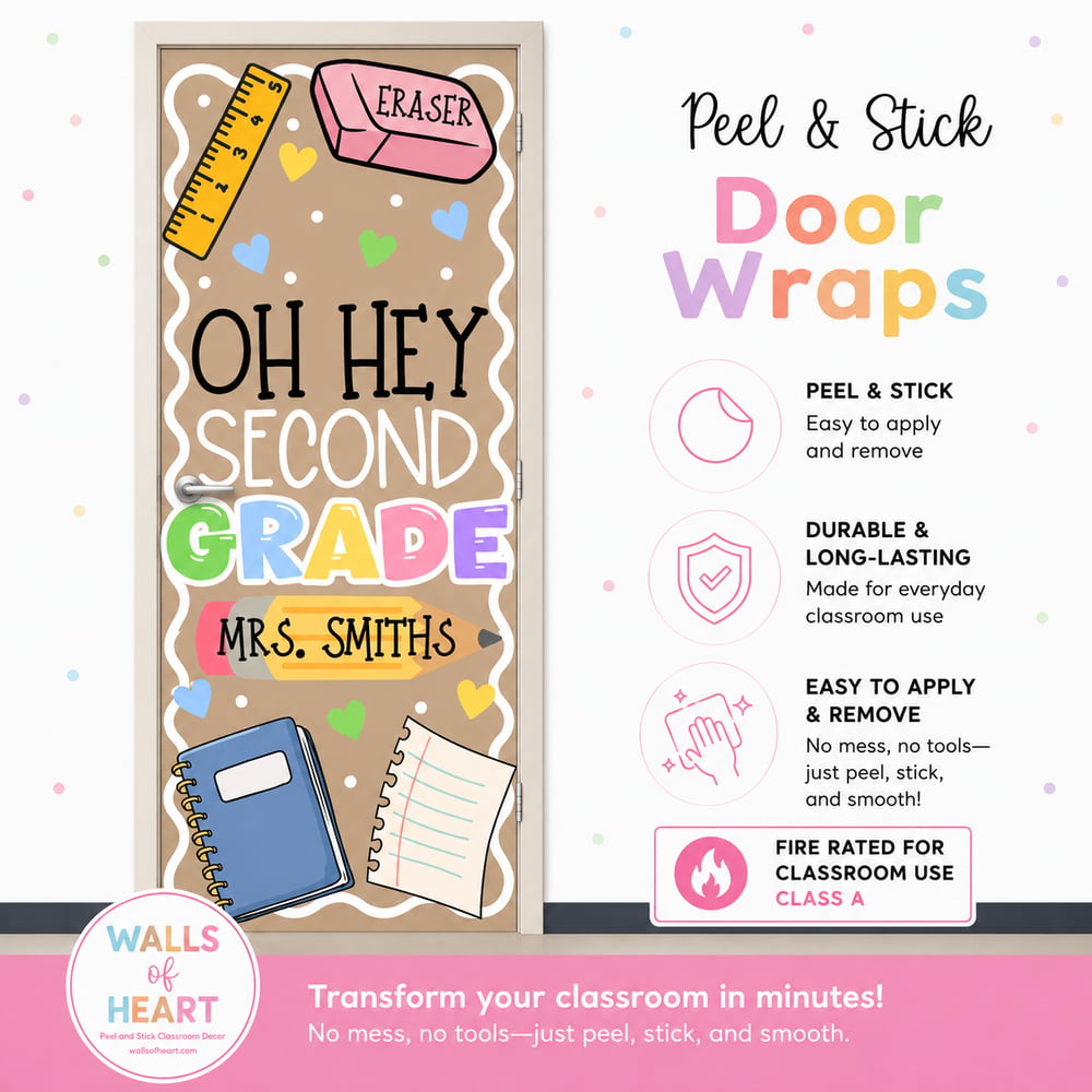 **Window Friendly- Oh Hey! Door Wrap