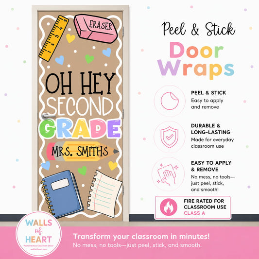 **Window Friendly- Oh Hey! Door Wrap