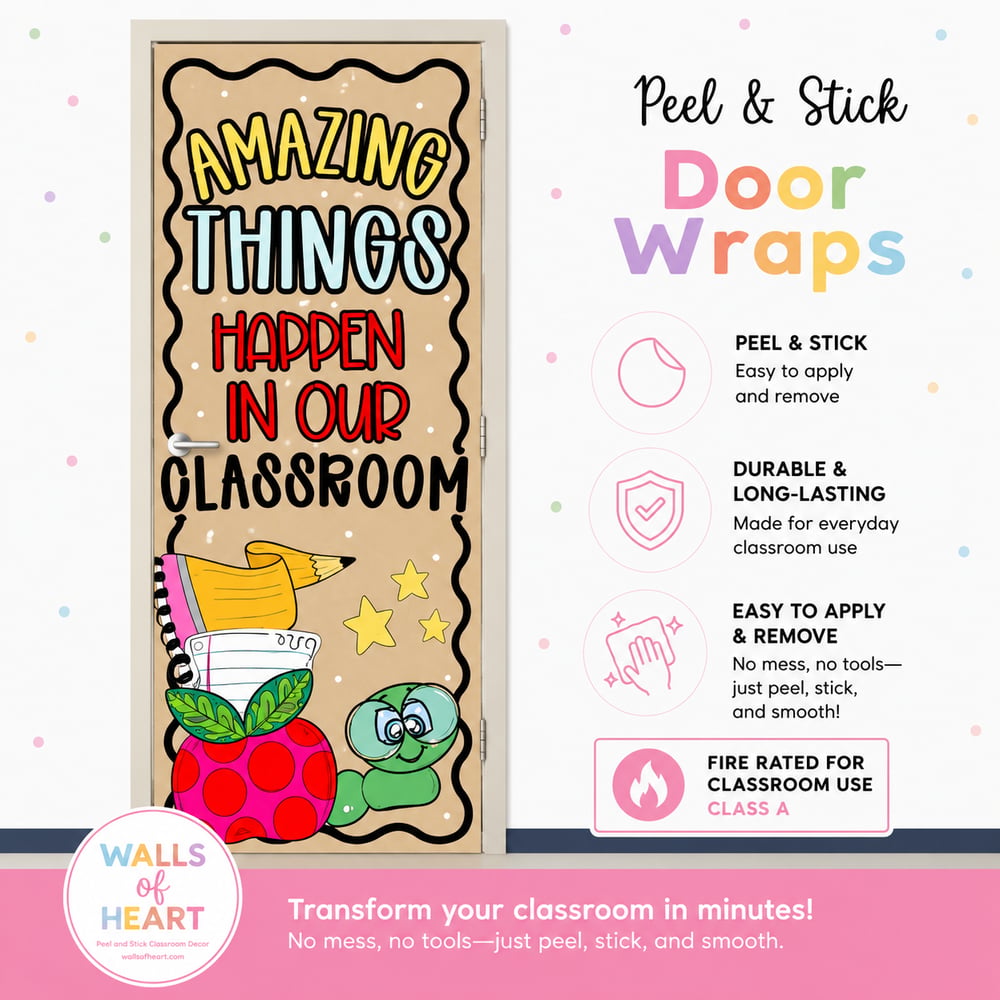 **Window Friendly! Amazing Things Happen in Our Classroom