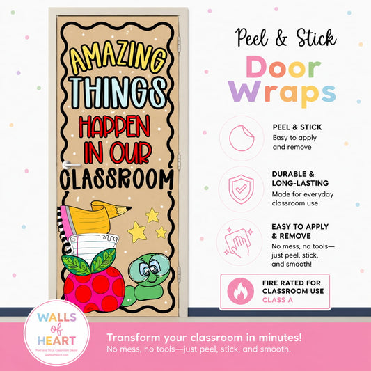 **Window Friendly! Amazing Things Happen in Our Classroom