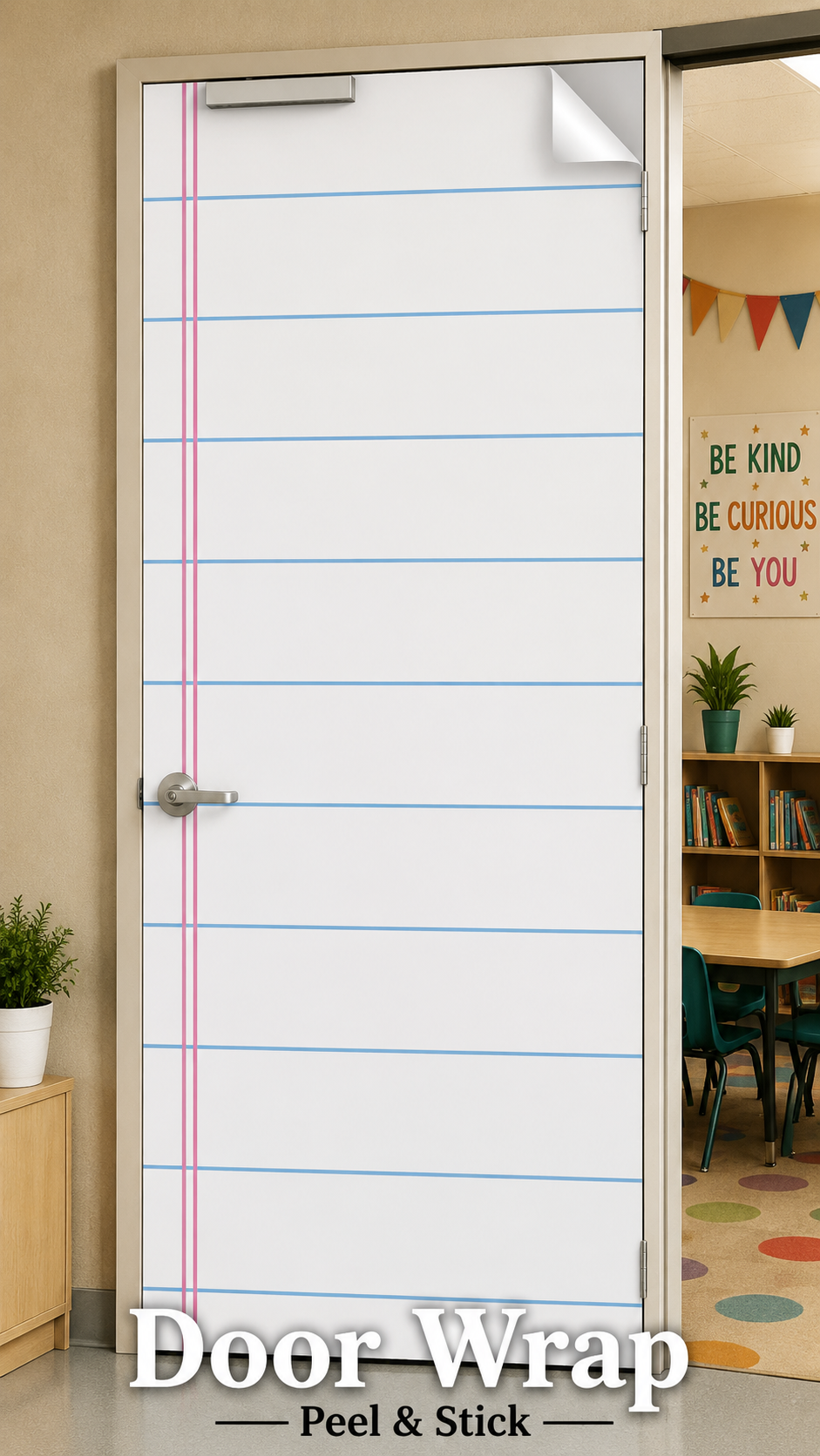 Loose Leaf Door Pattern