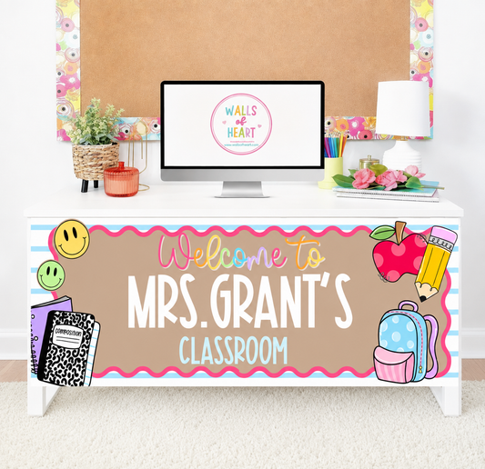 Paper Fun Desk Wrap