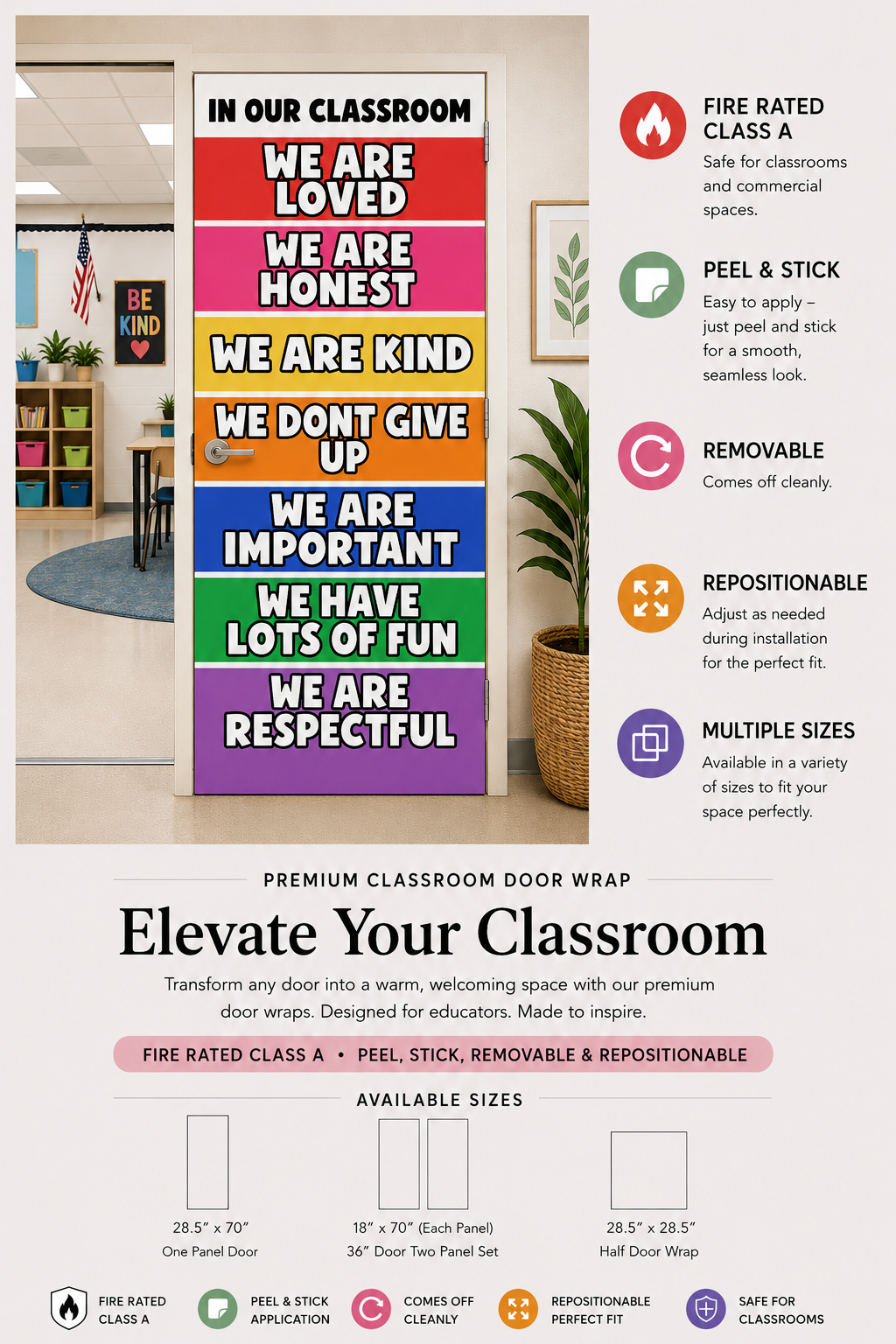 In Our Classroom We Are...