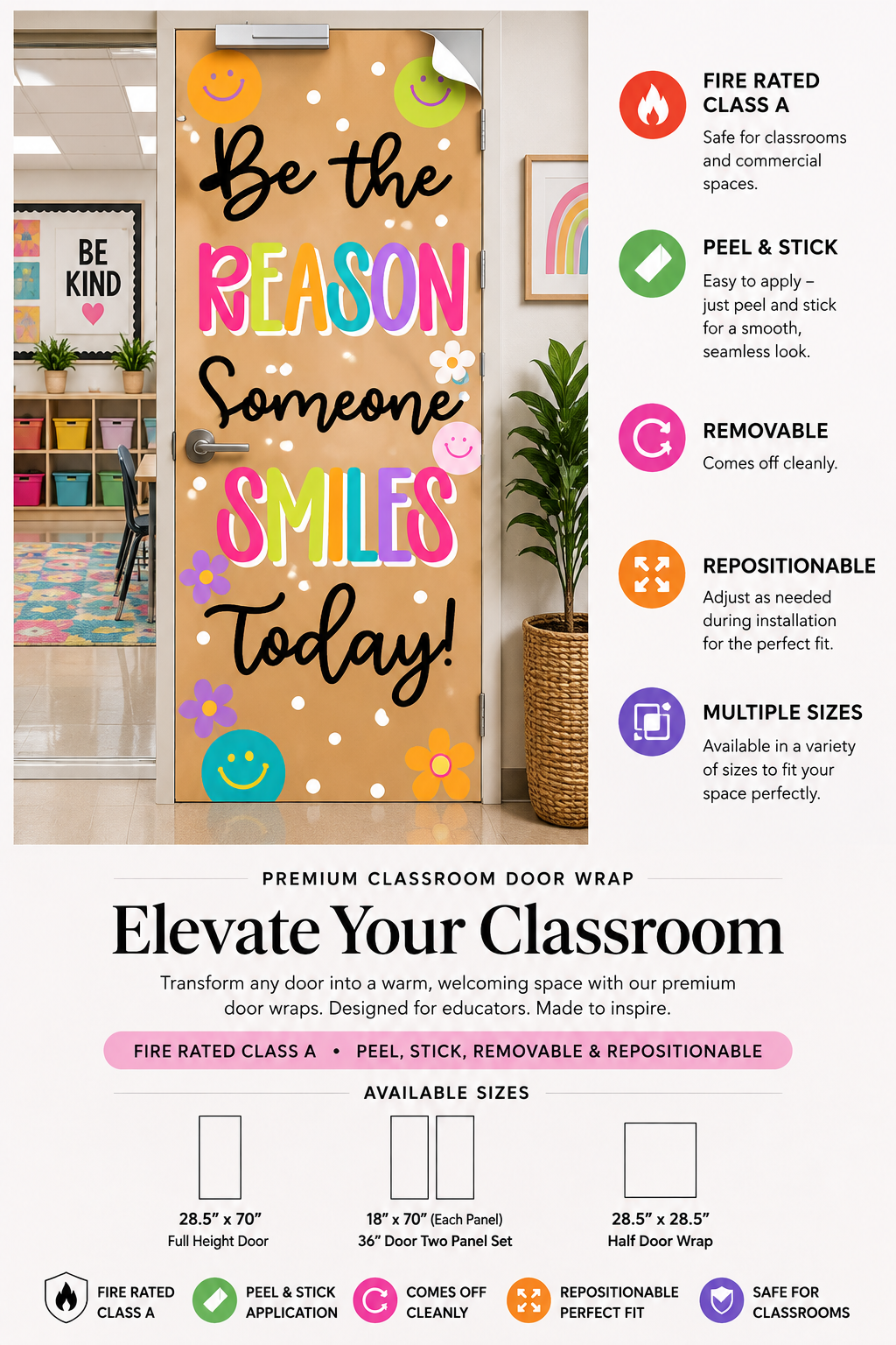 ** Window Friendly - Be The Reason!