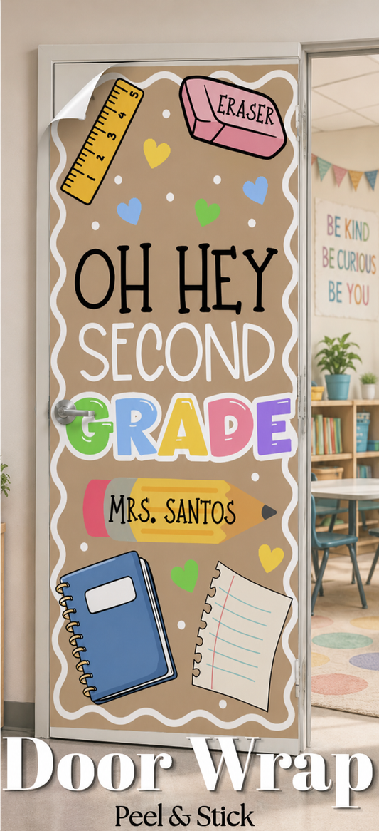 **Window Friendly- Oh Hey! Door Wrap