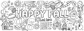 Fall Coloring Banner: BRAIN BREAK