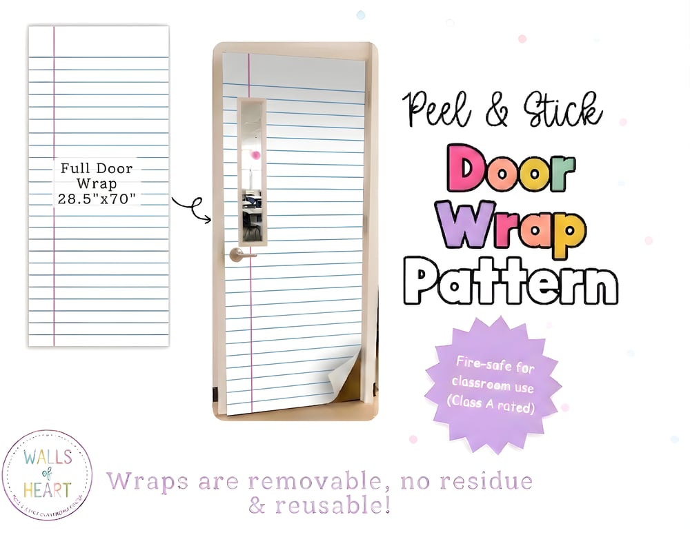 Loose Leaf Door Pattern