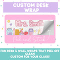 CUSTOM DESK WRAP