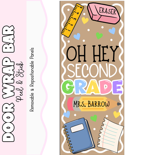 **Window Friendly- Oh Hey! Door Wrap