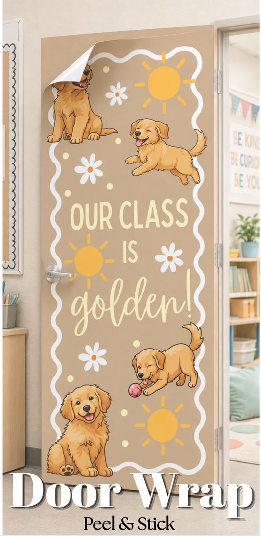 **Window Friendly! Our Class is Golden